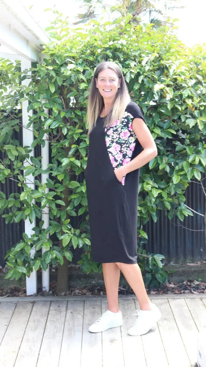 Jolie Dress - Pink print