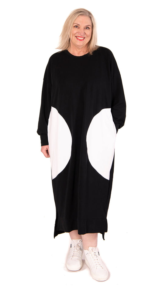 Crescent Dress - White