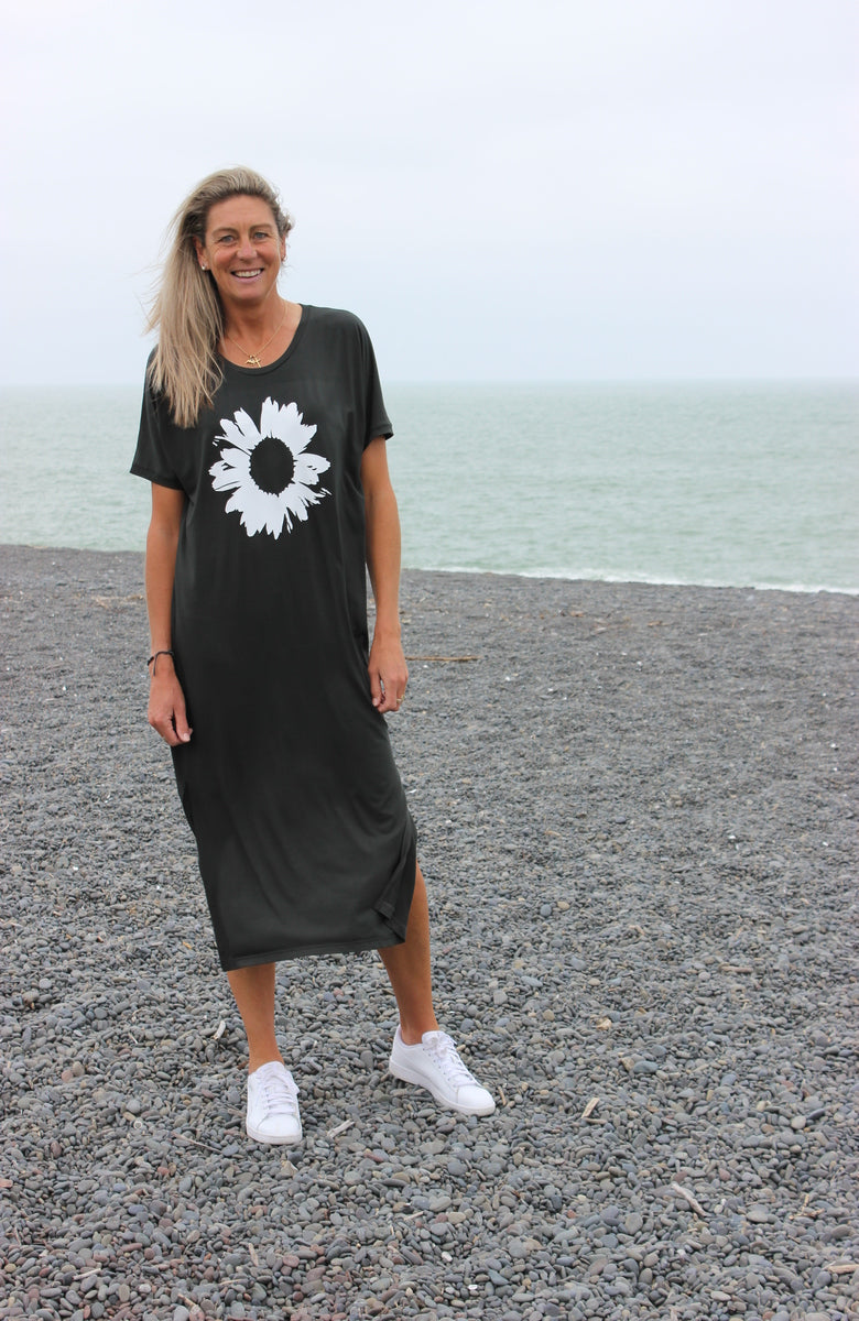 Sunflower Dress - Green