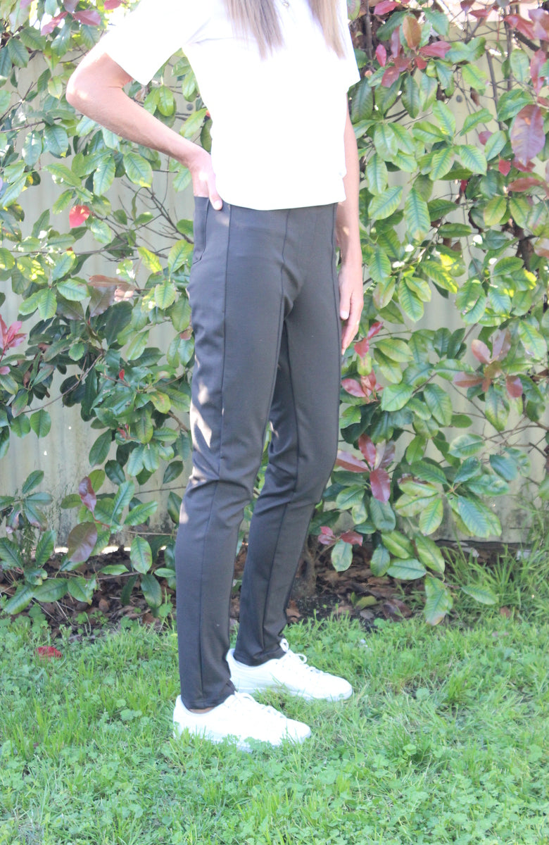 Relax pant - velvet stripe