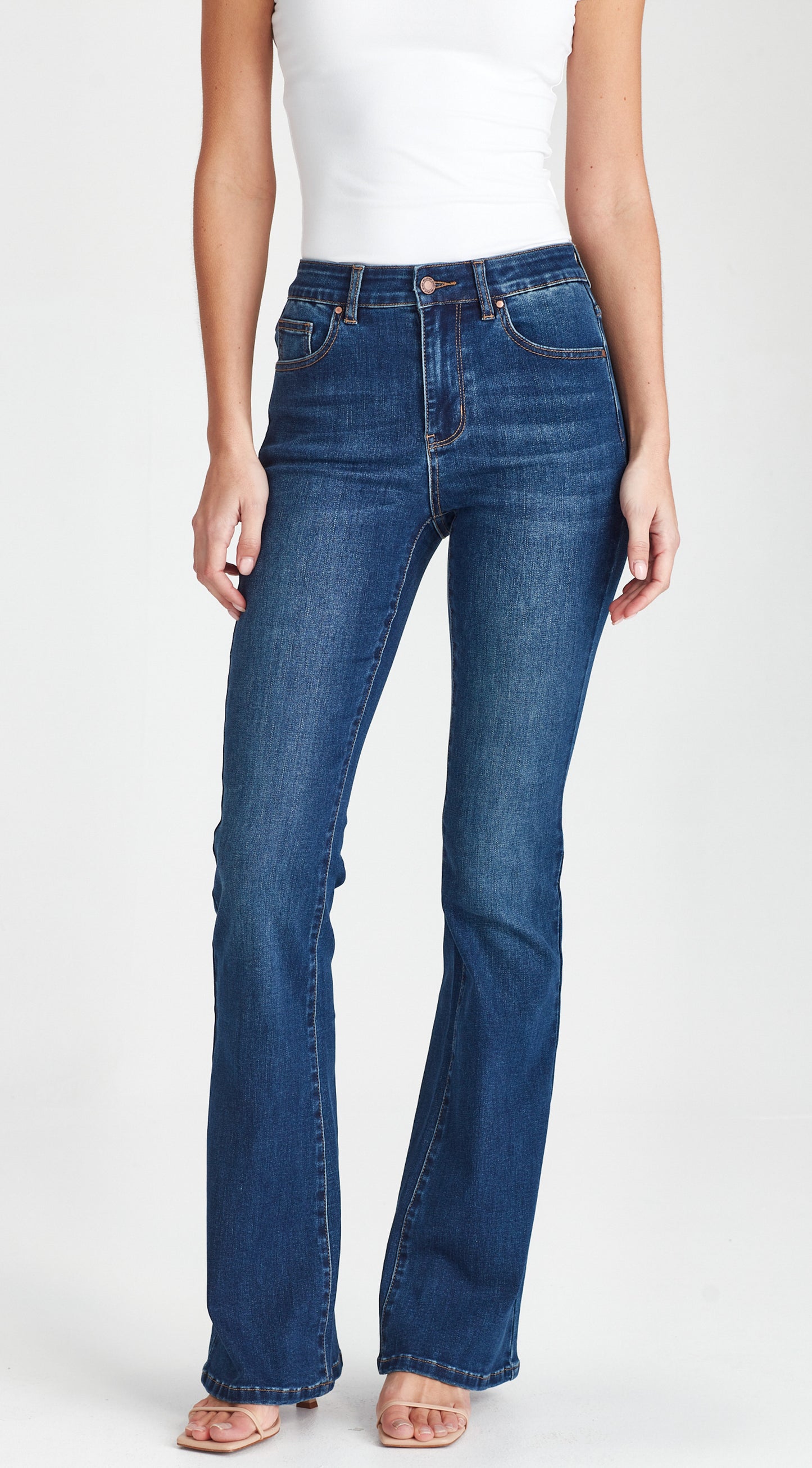 Charlie Bootleg Jean - Dark Blue