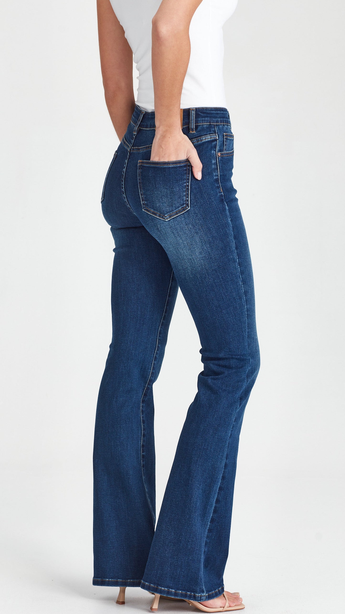 Charlie Bootleg Jean - Dark Blue