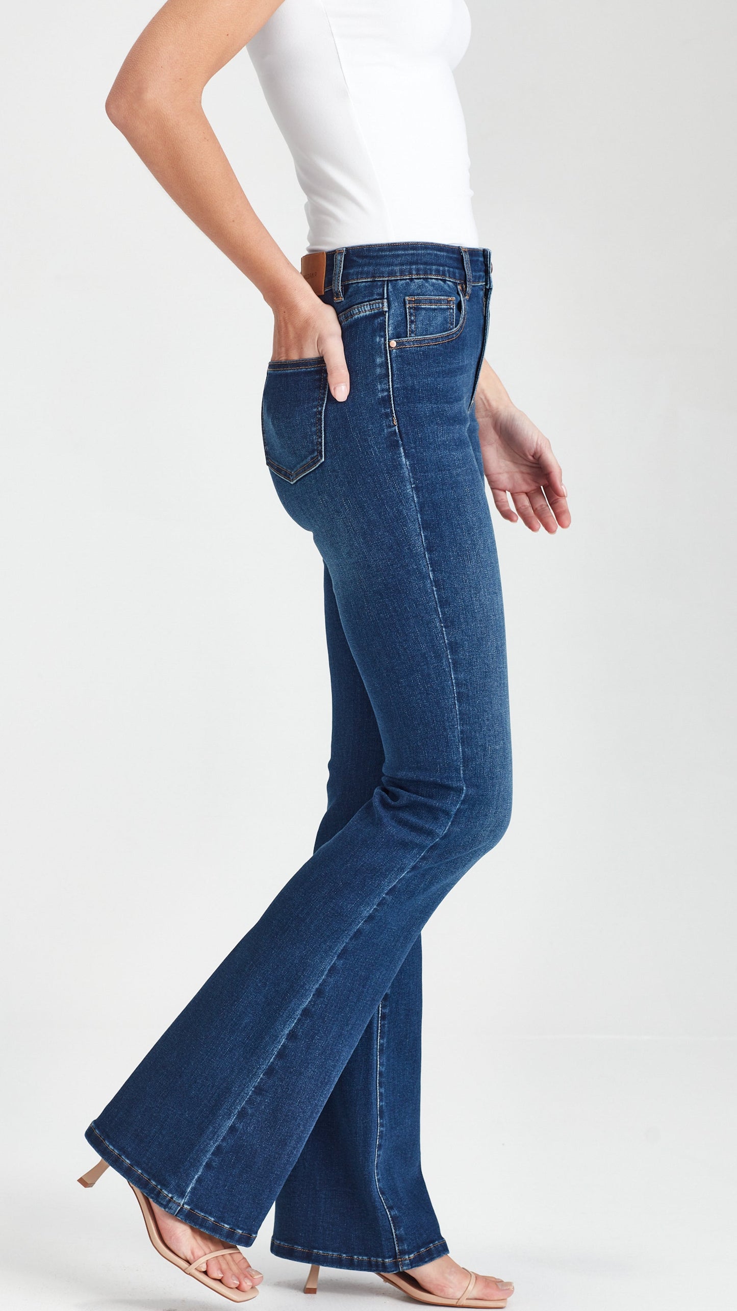 Charlie Bootleg Jean - Dark Blue