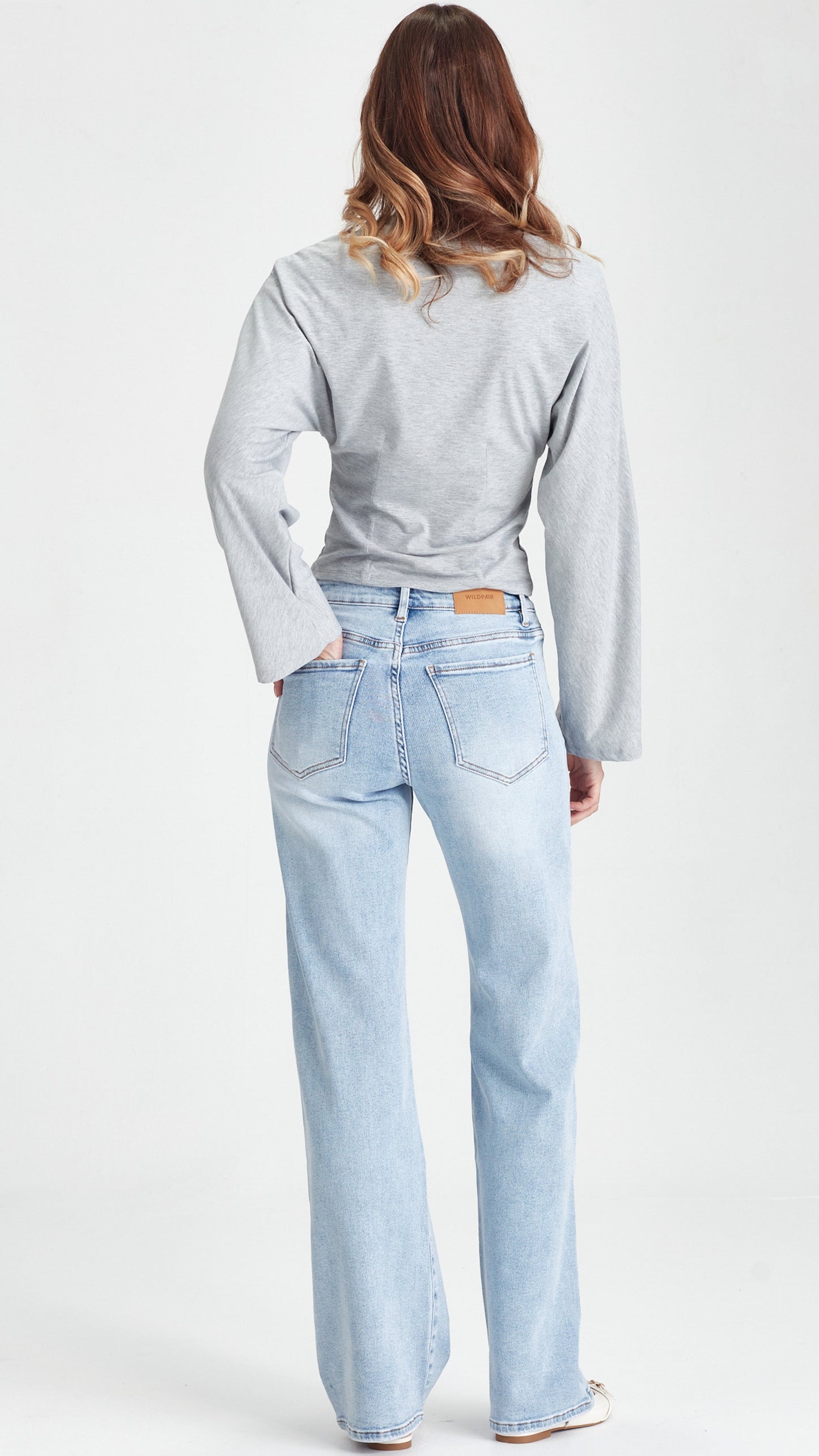 Etta Tall Jean - Light Blue