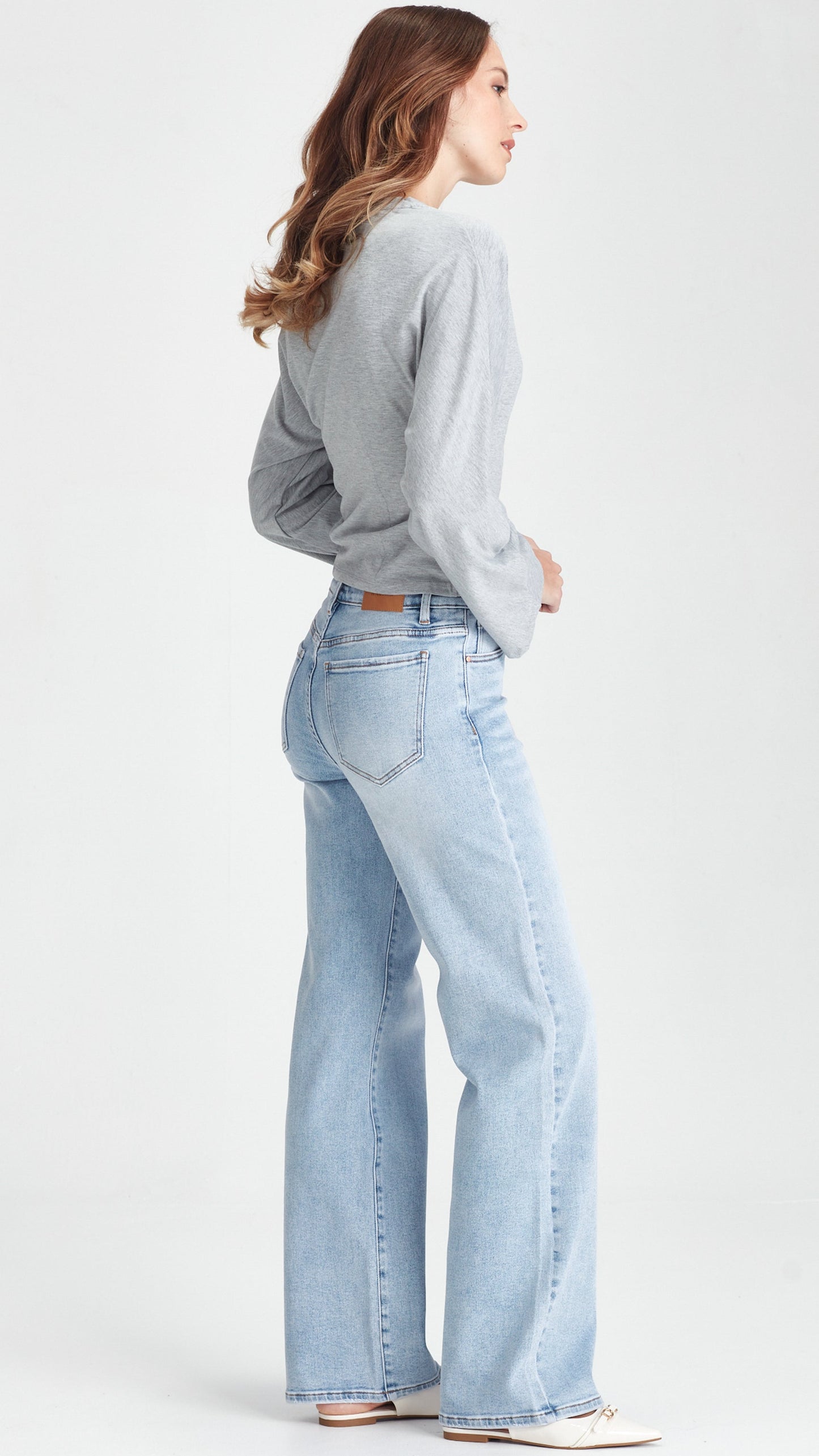 Etta Tall Jean - Light Blue