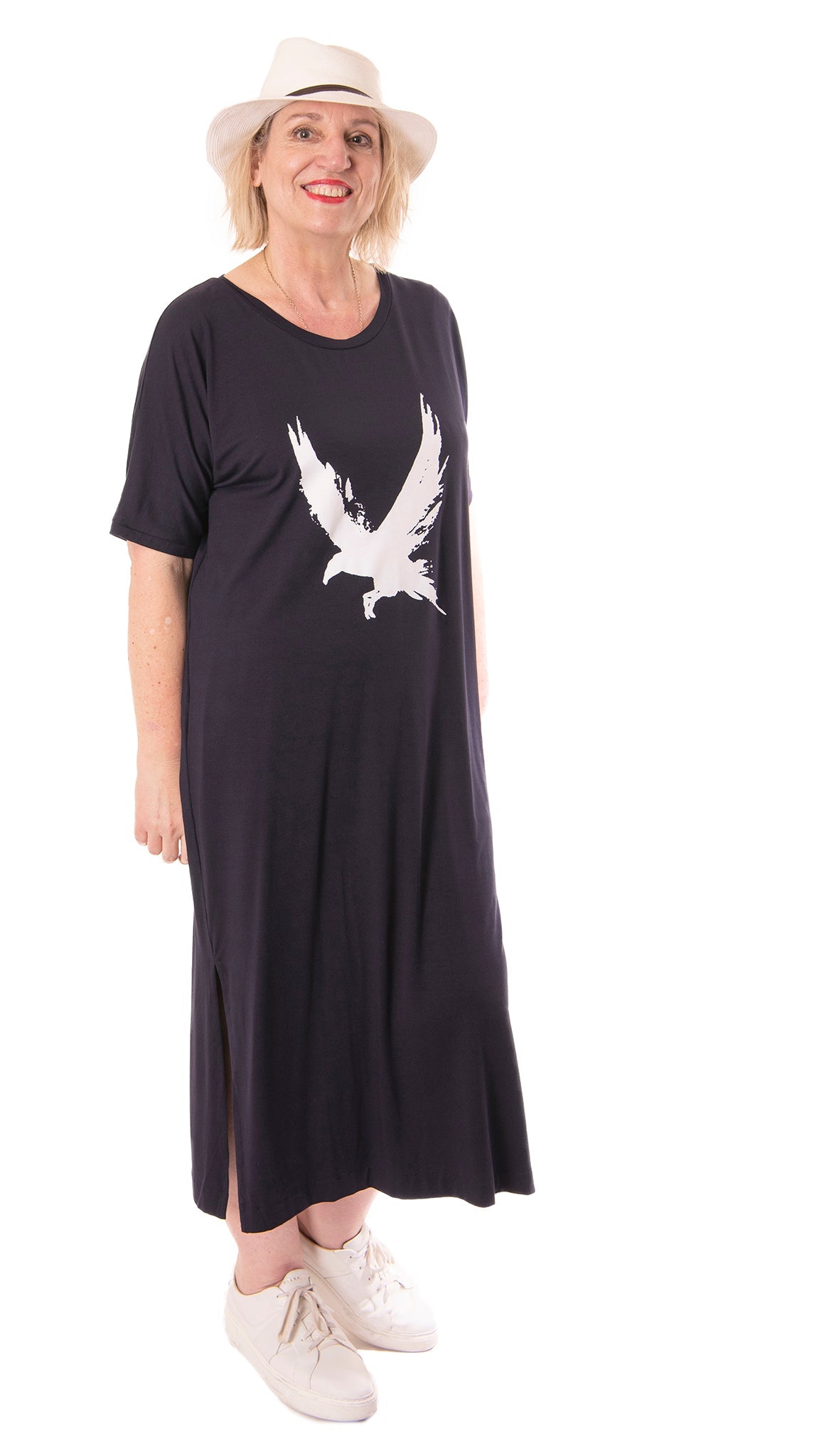 Tee Dress Navy - Raven