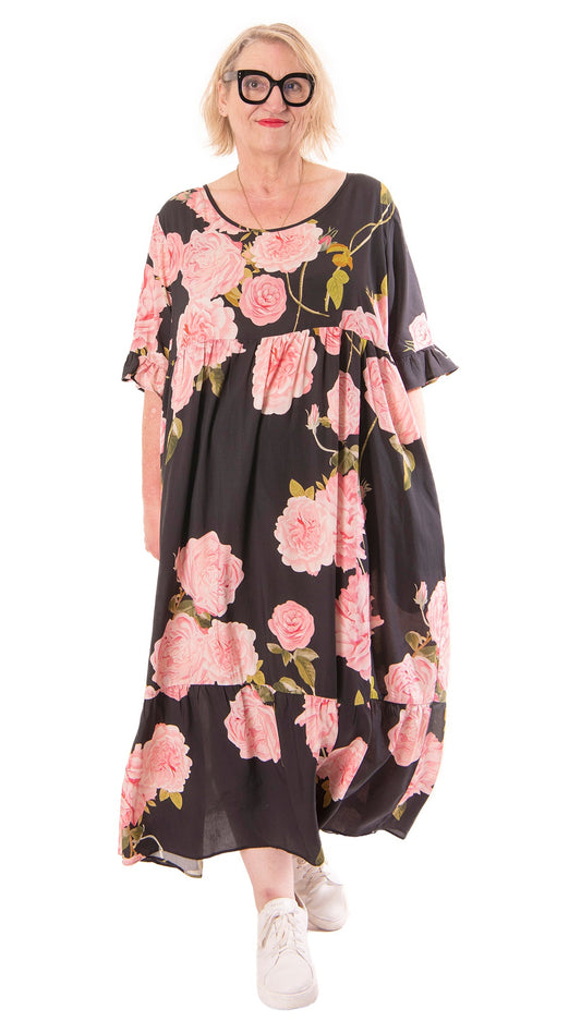 Lila Dress - Pink Floral