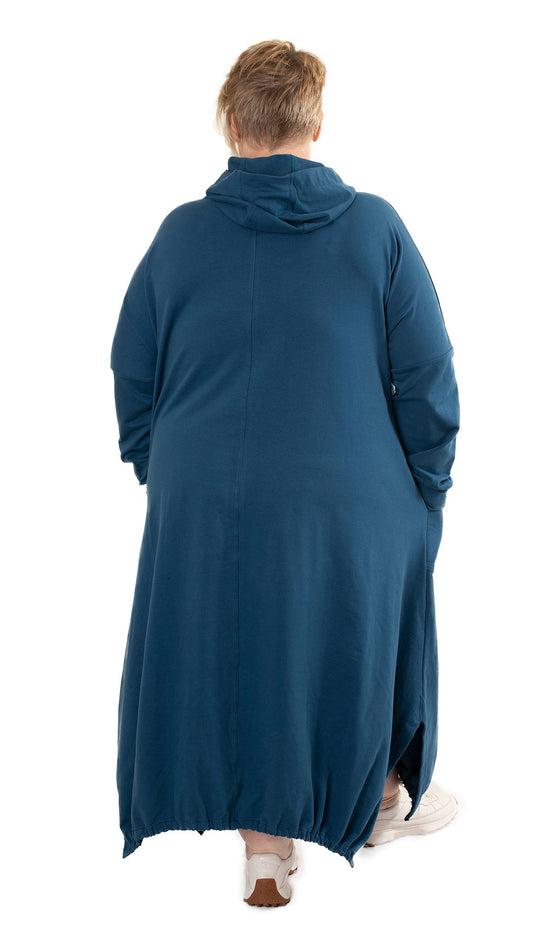Raven Skate Dress Petrol Blue