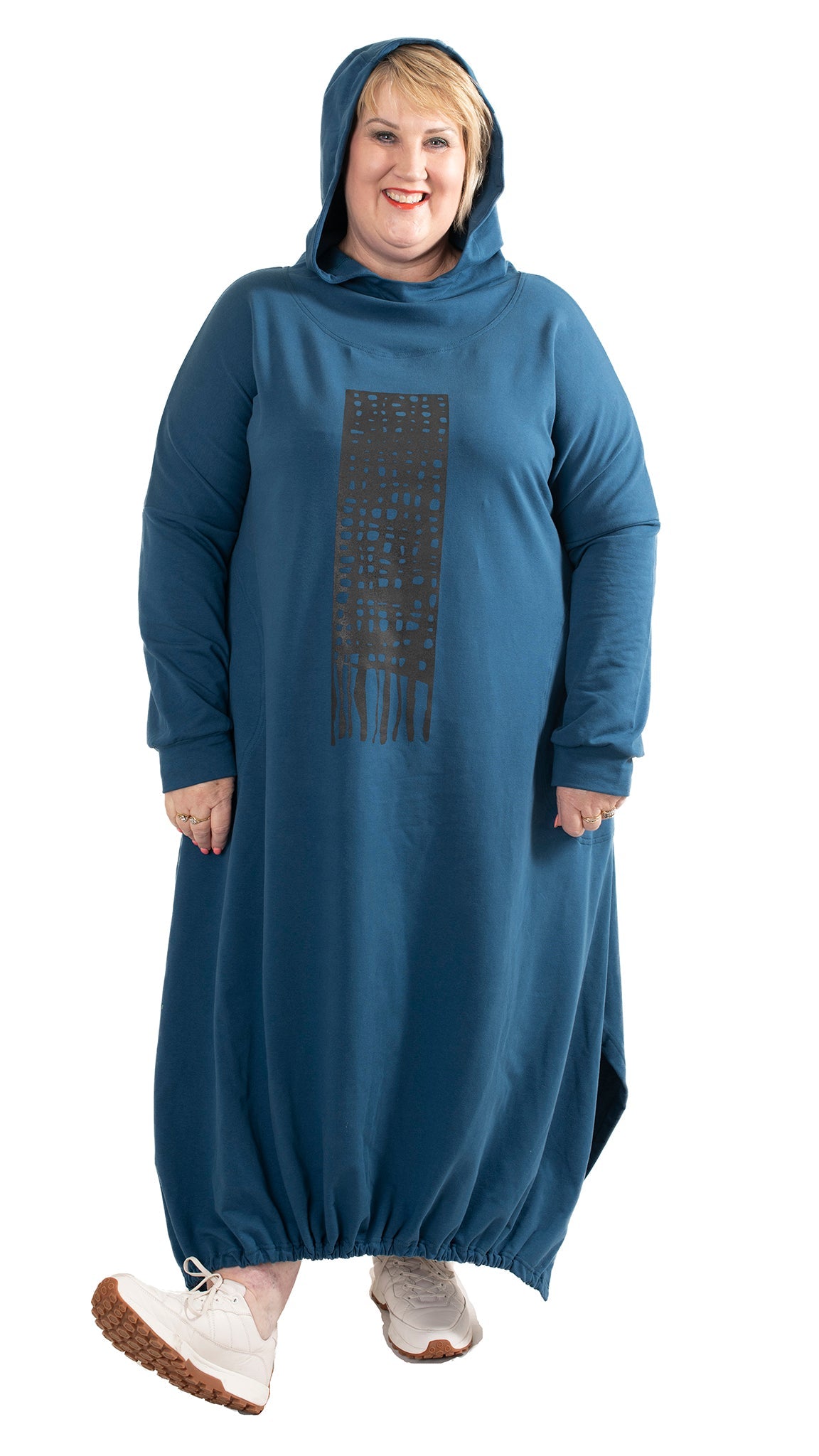 Raven Skate Dress - Petrol Blue