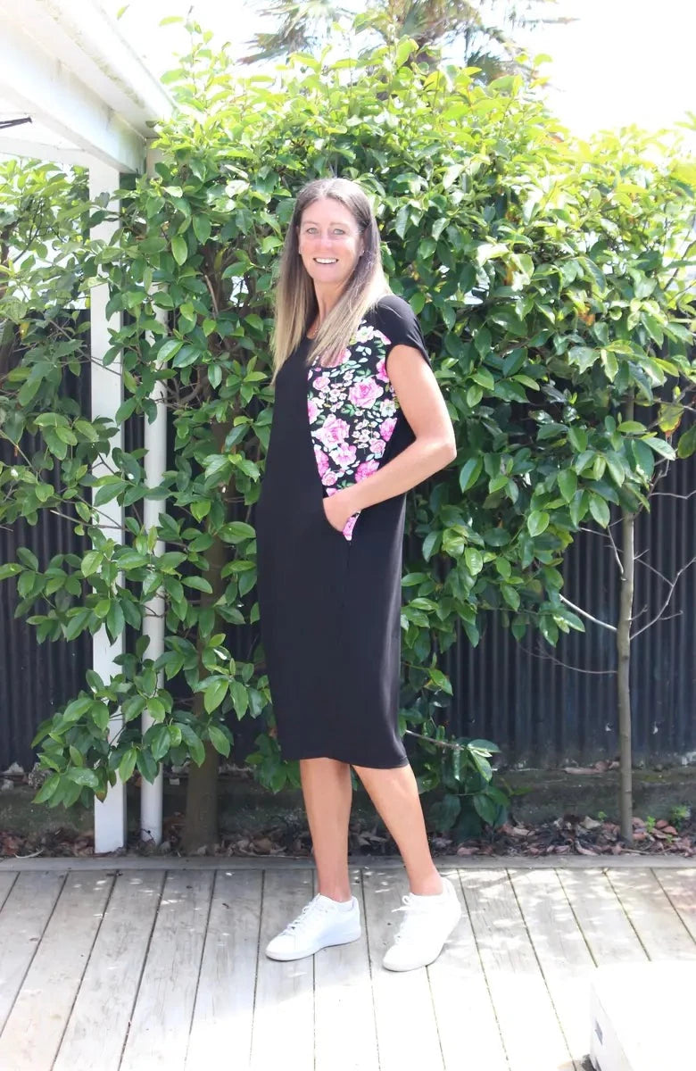 Jolie Dress - Pink print