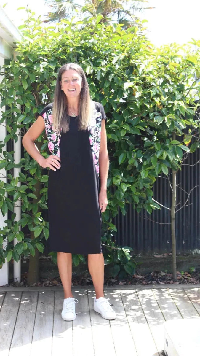 Jolie Dress - Pink print