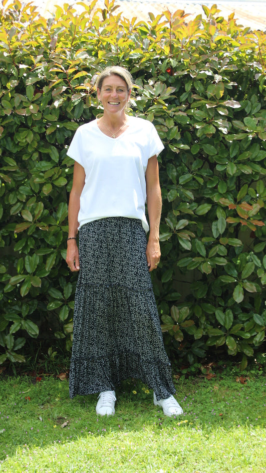 Mia Maxi skirt - Floral