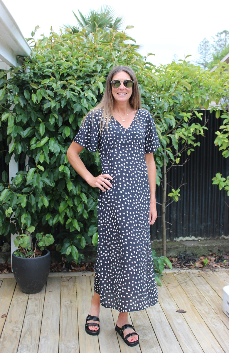 Empire Dress - Spots