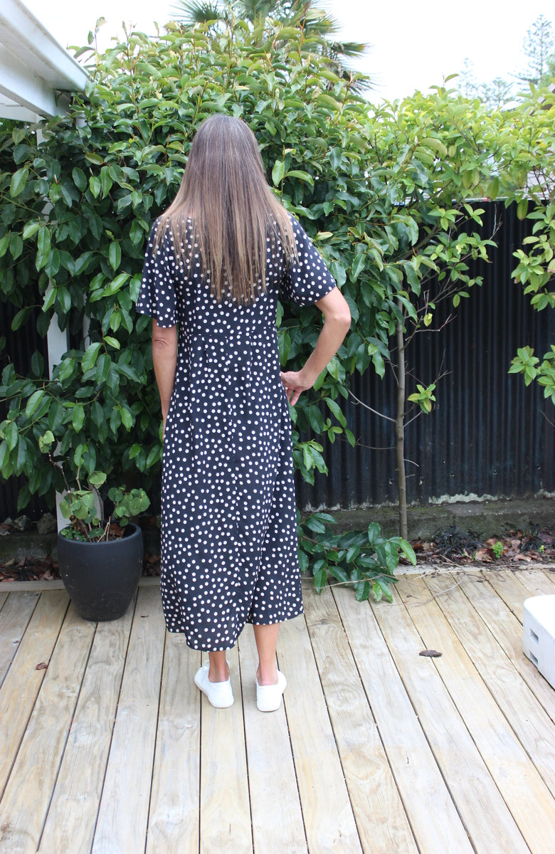 Empire Dress - Spots