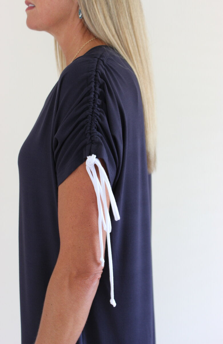 Raven Dress - Navy