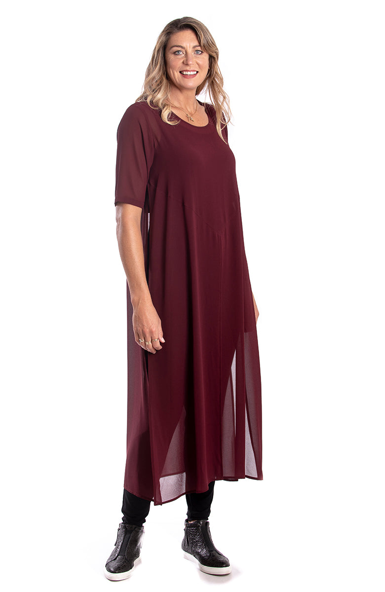 Tabitha Tunic Plum