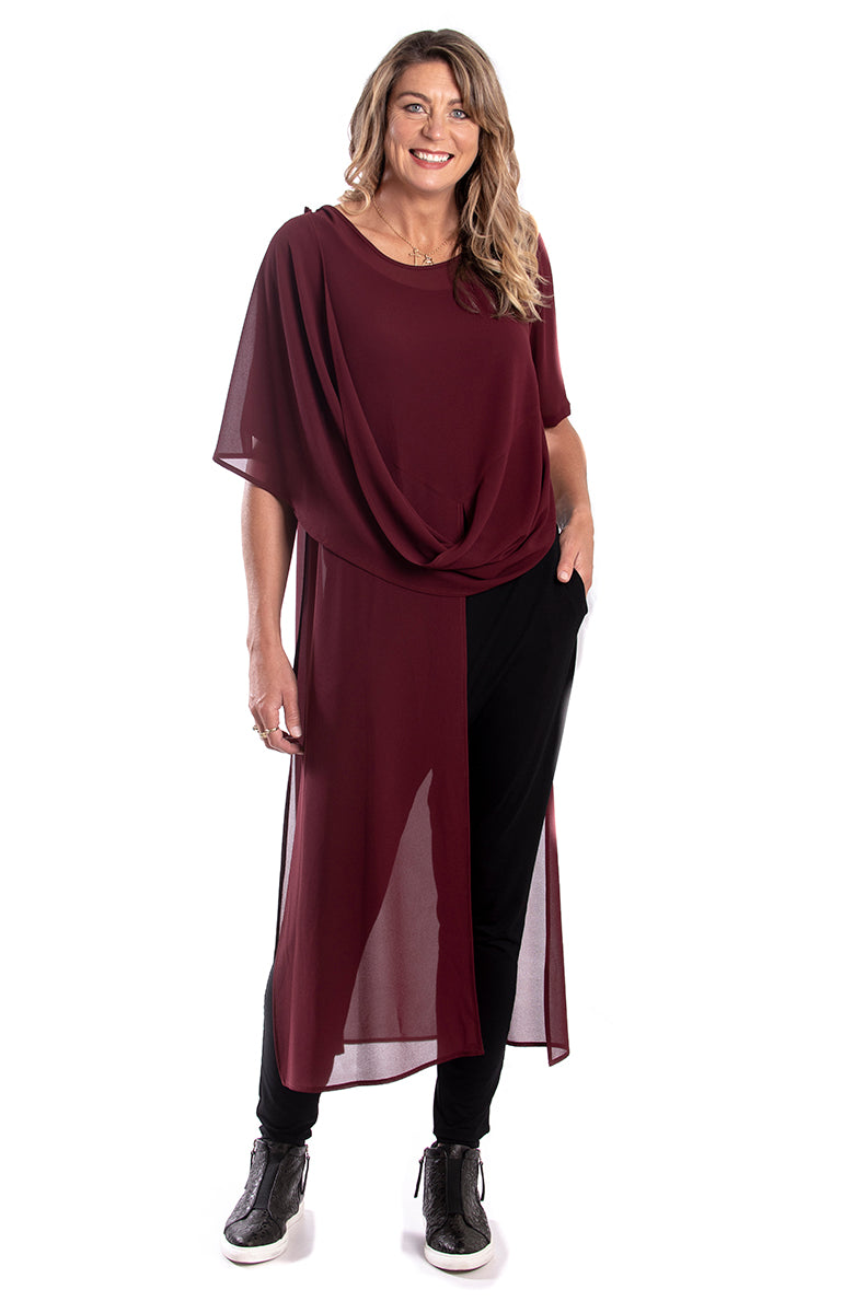 Tabitha Tunic Plum