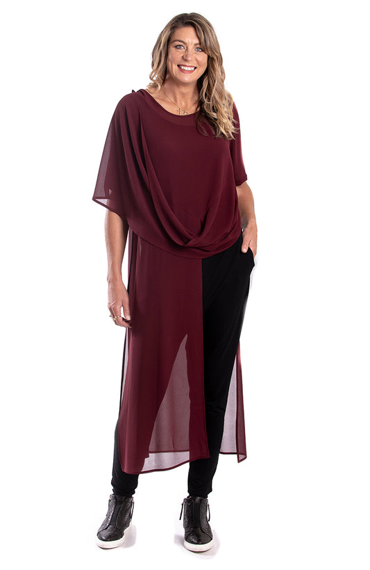 Tabitha Tunic Plum