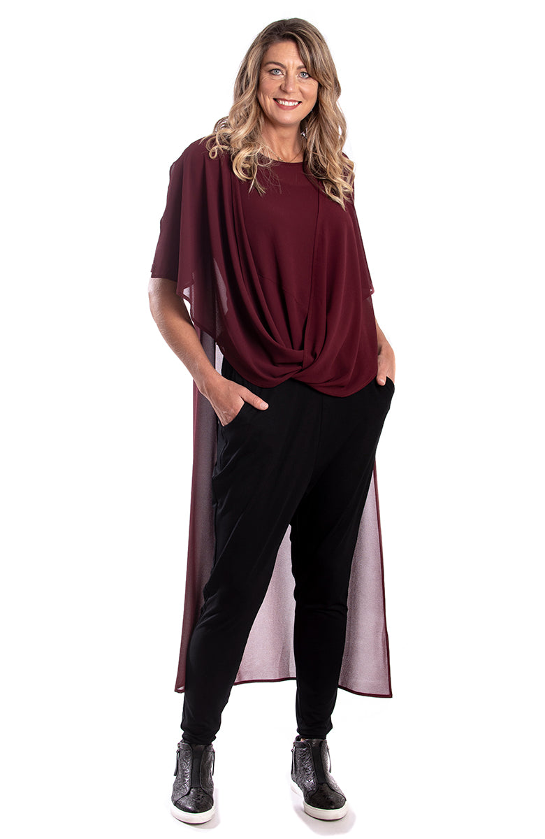 Tabitha Tunic Plum