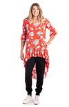 Flow Tunic Red