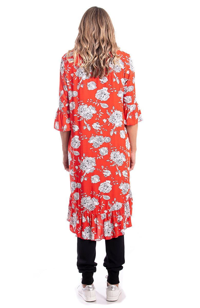 Flow Tunic Red