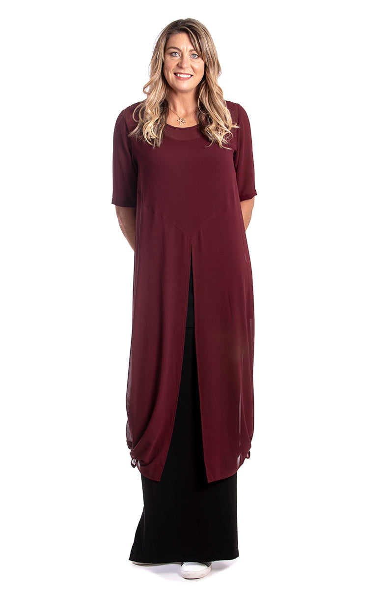 Tabitha Tunic Plum