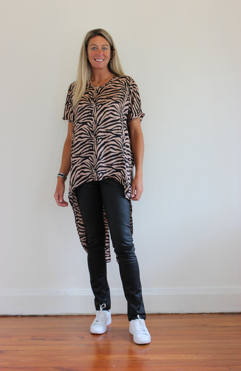 Jaden tunic Leopard