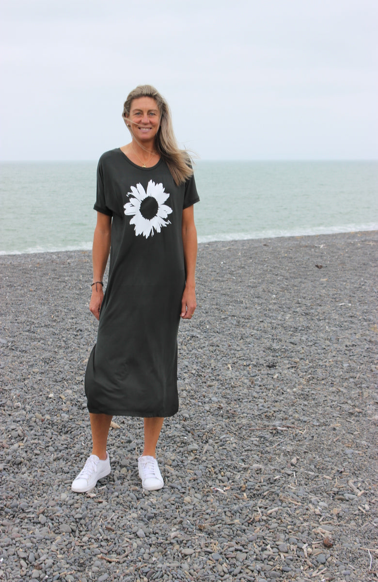 Sunflower Dress - Green