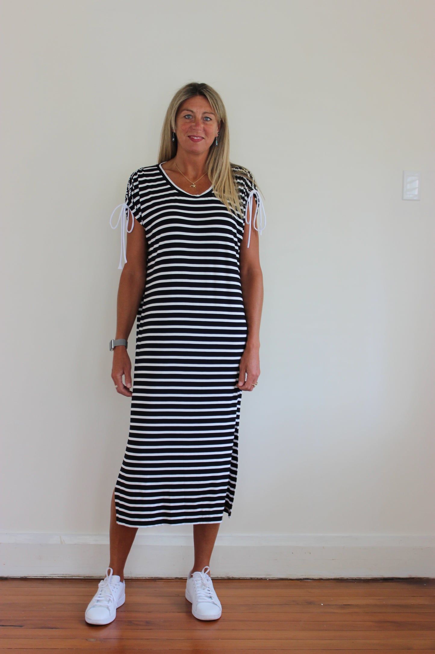 Raven Dress - Stripe