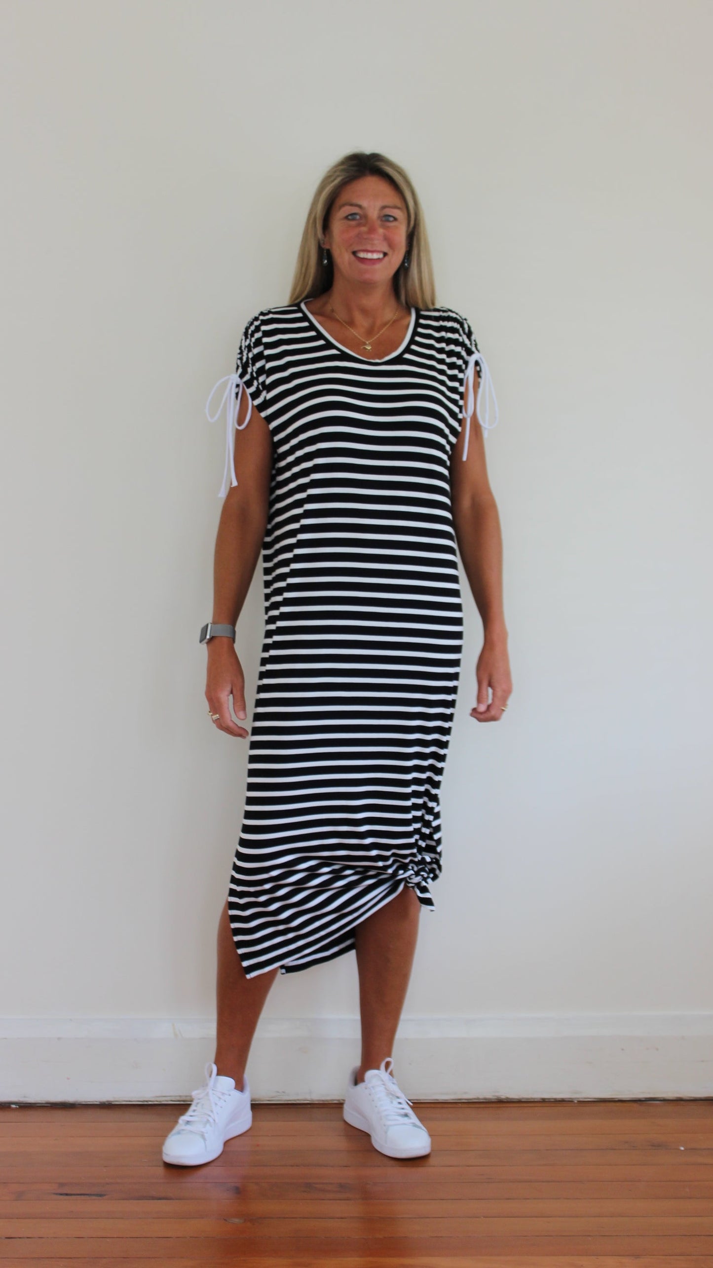 Raven Dress - Stripe