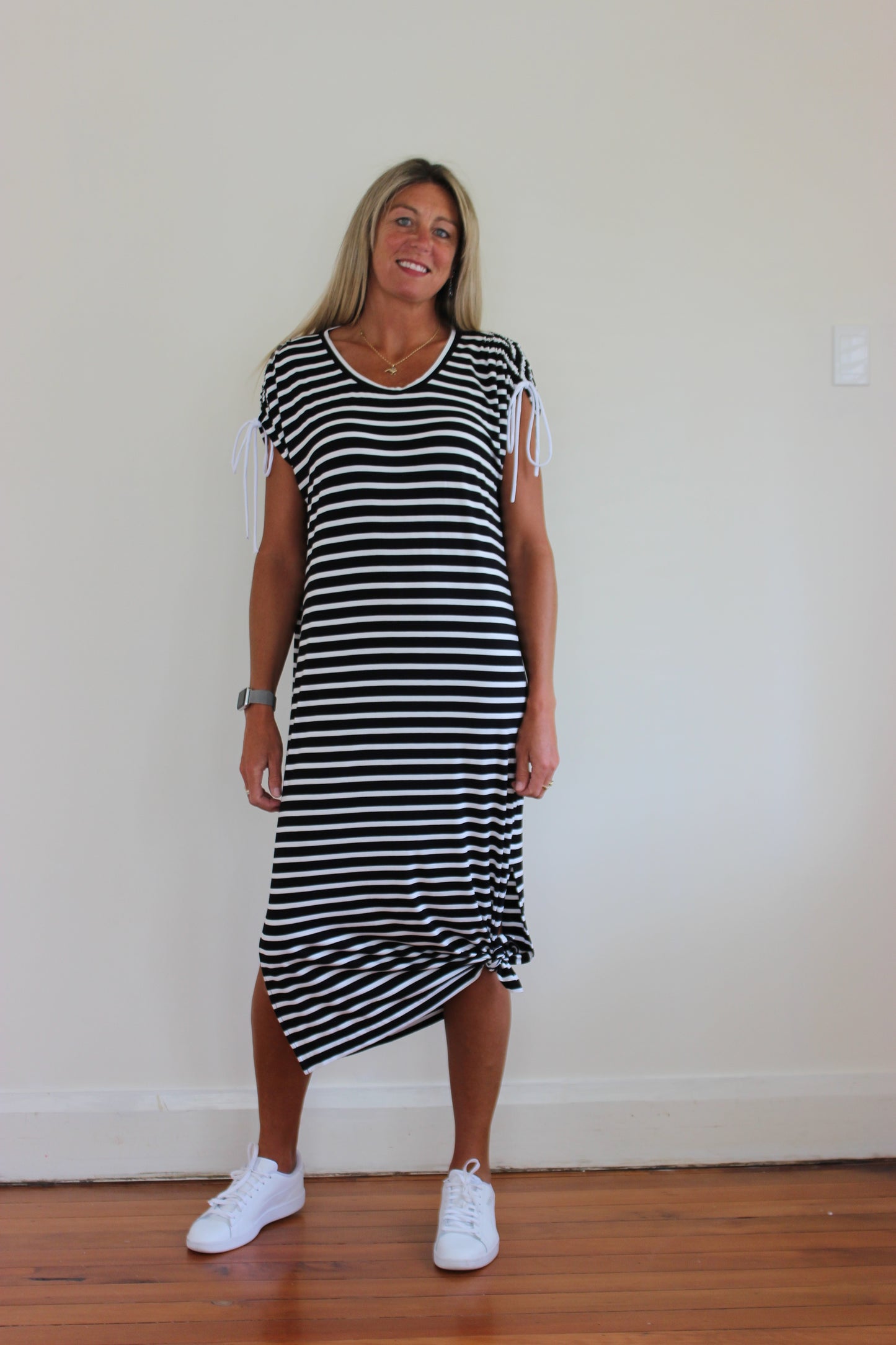 Raven Dress - Stripe