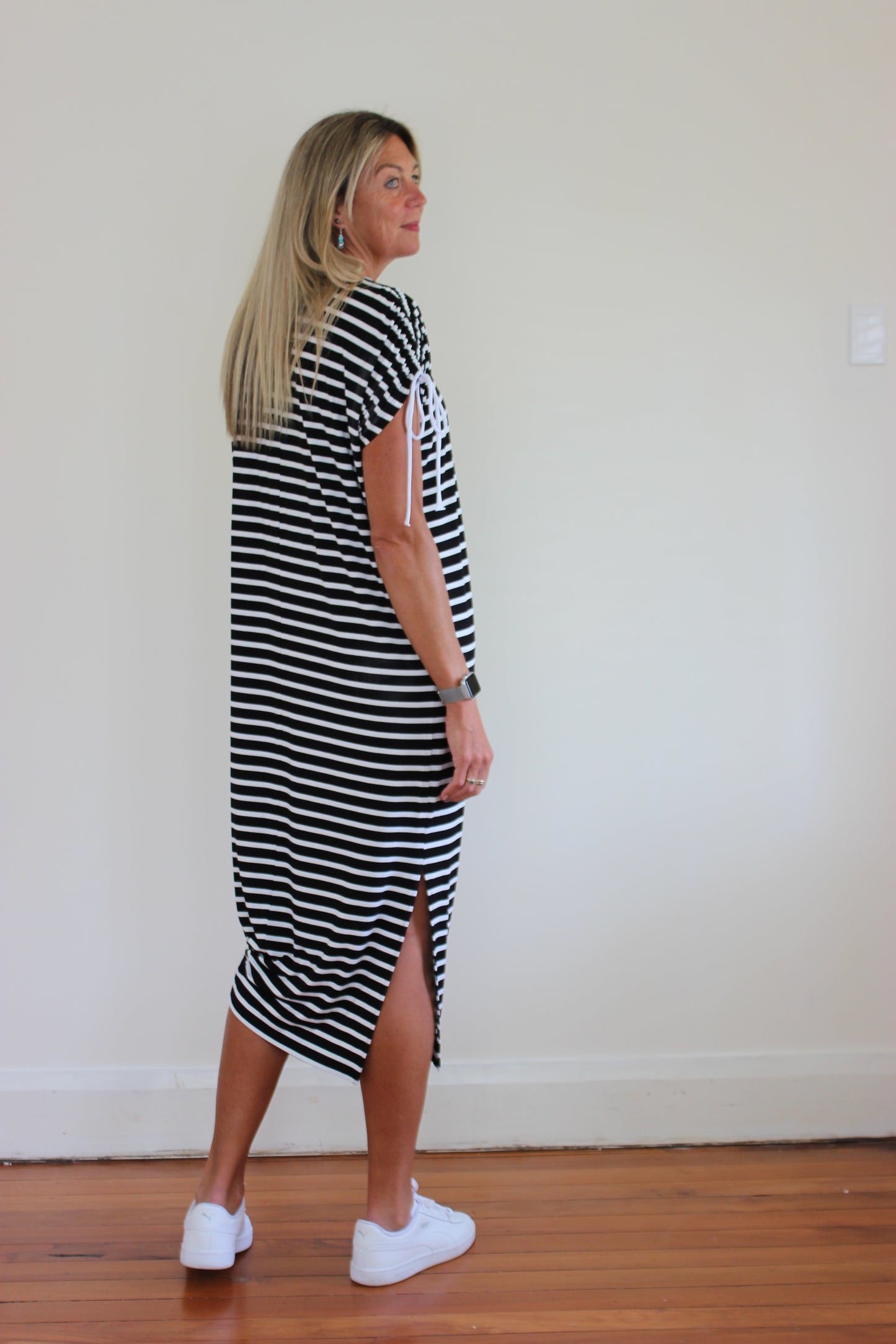 Raven Dress - Stripe