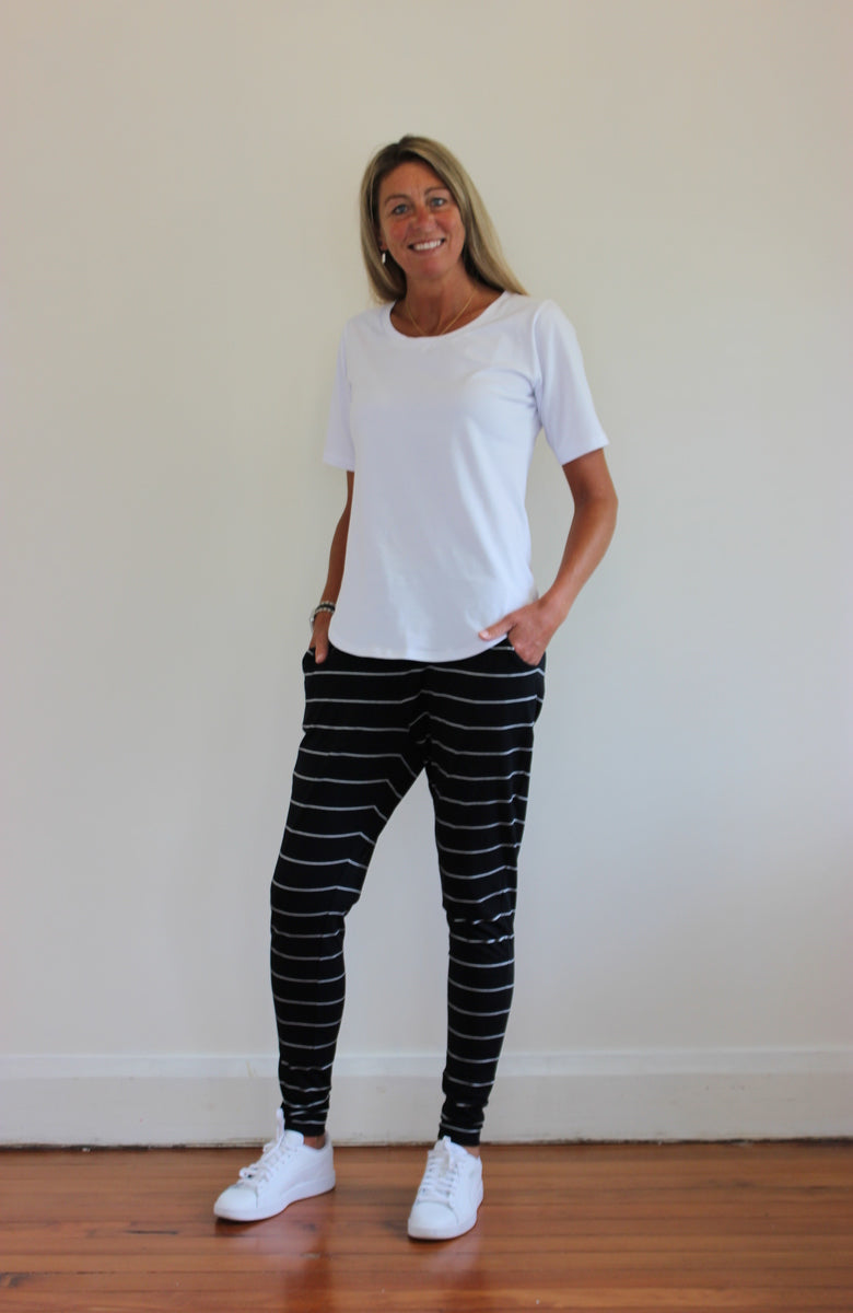 Soul Pant - Black stripe