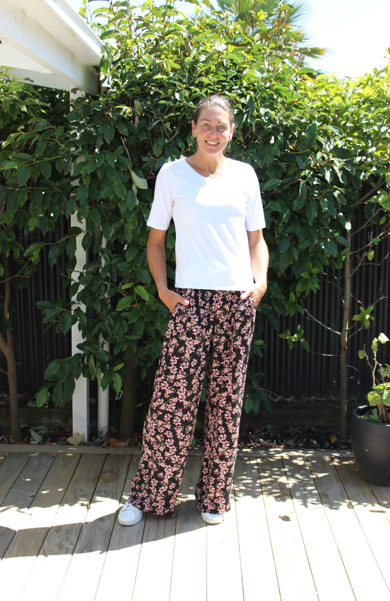 Dotti Wide leg Floral pant