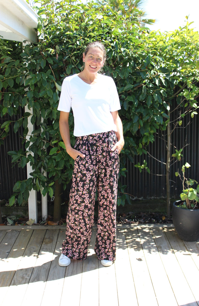 Dotti Wide leg Floral pant