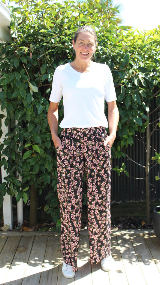 Dotti Wide leg Floral pant