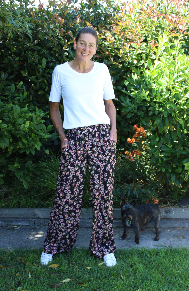 Dotti Wide leg Floral pant