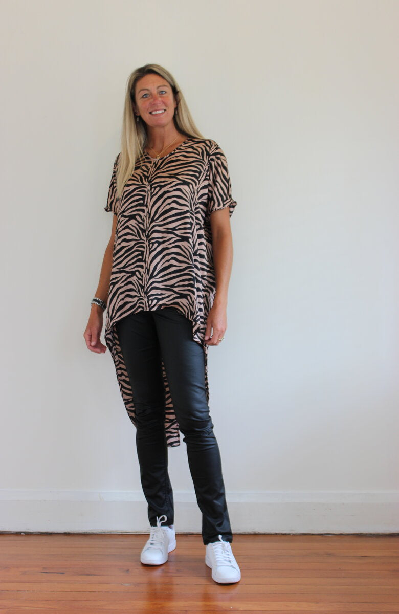 Jaden tunic Leopard
