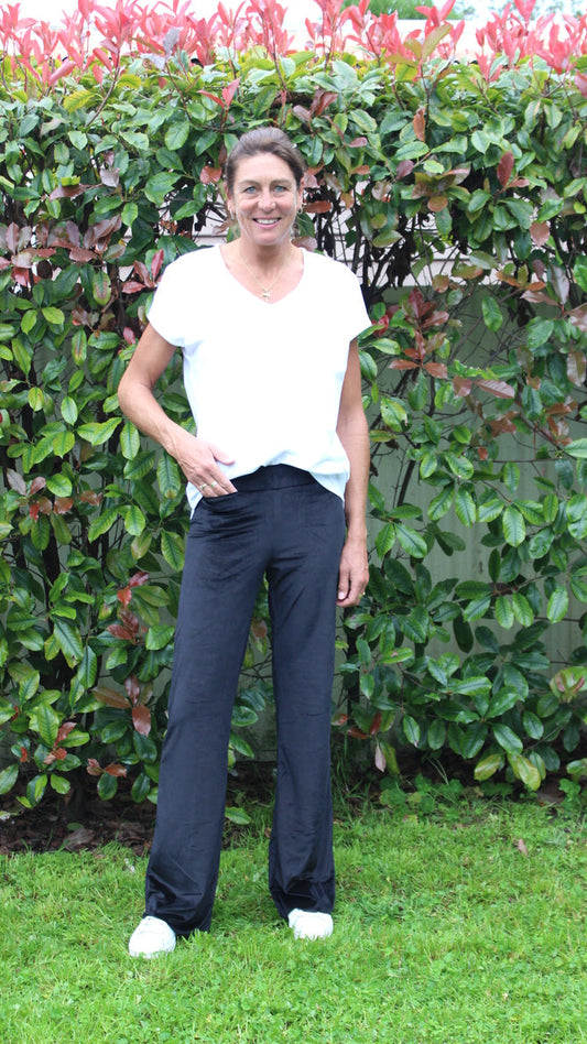 Velvet Palazzo pant
