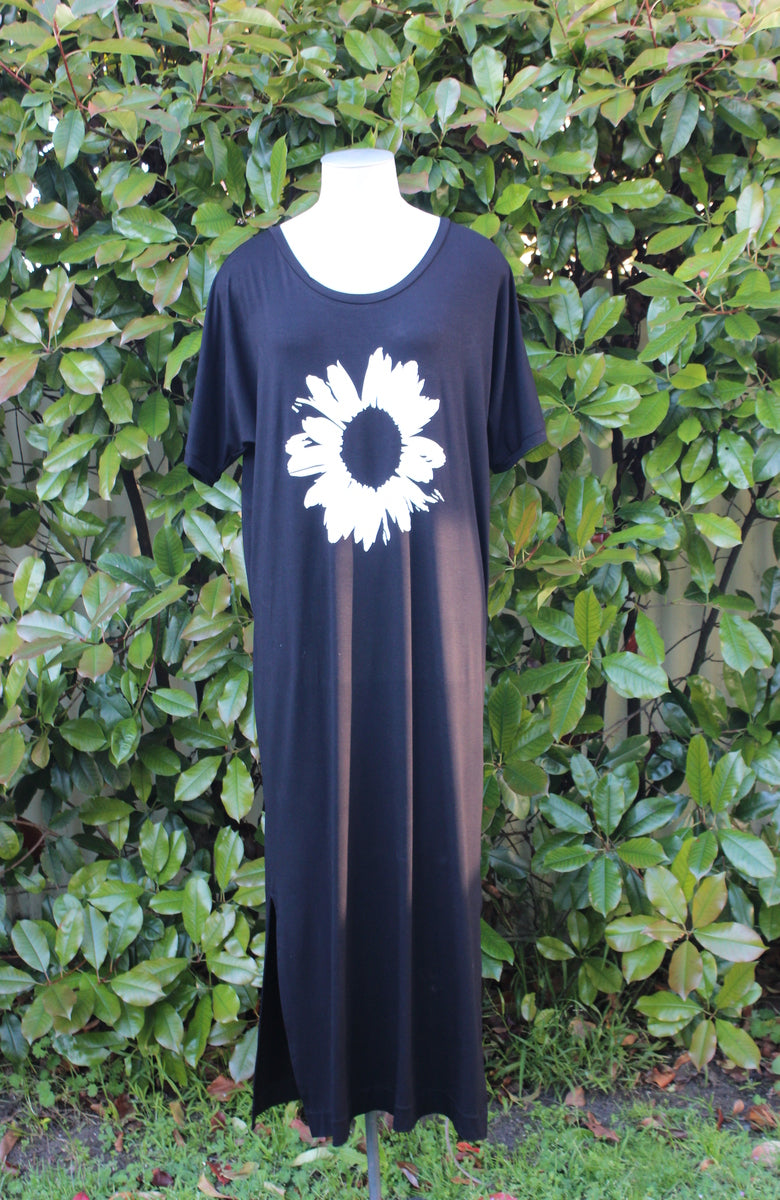 Sunflower Dress - Black